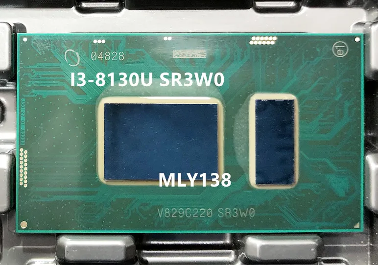 

I3-8130u SR3W0 eight generation of BGA ball point CPU FJ8067703282227S R3W0