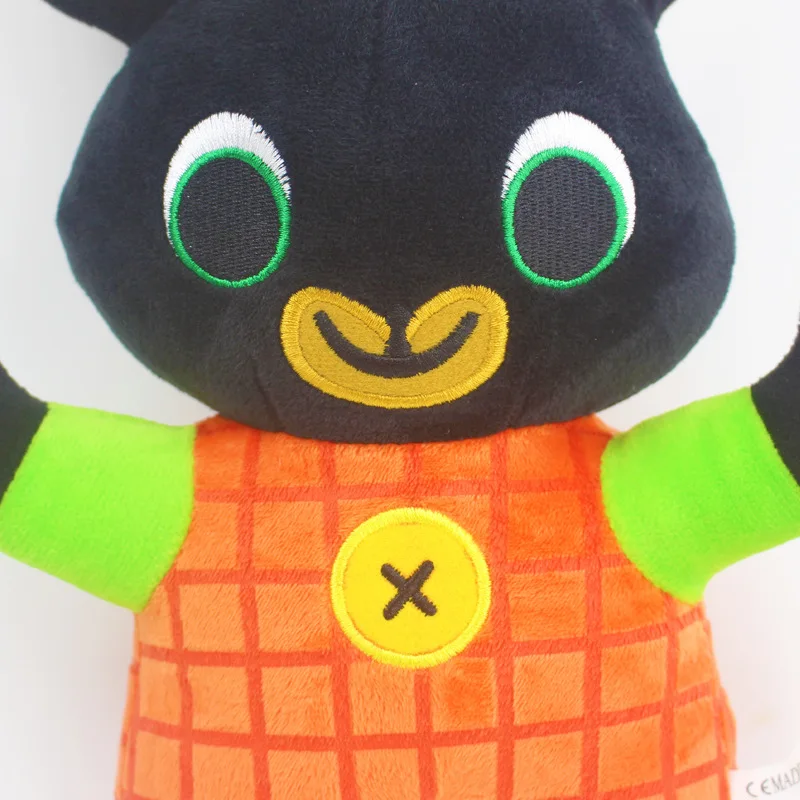 Bing Bunny Plush Toy Pendant Clip Keychain Bing Bunny Doll Toy Hoppity Voosh Stuffed Animal Pando Rabbit Toy for Christmas Gifts