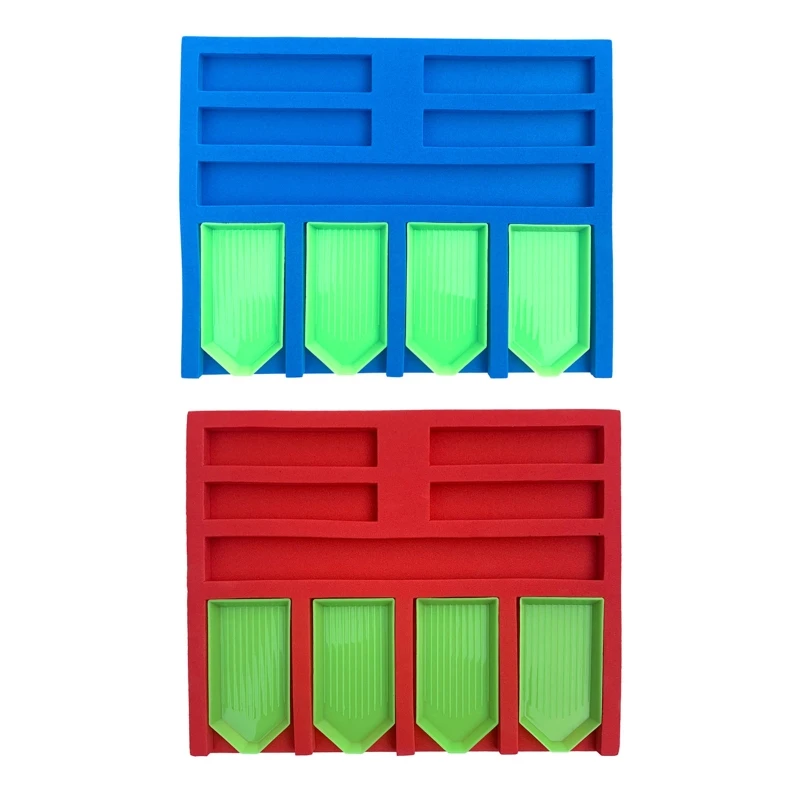 

Diamond Painting Tools and Kits Drill Tray Organizer, Stackable Tray Holder Tower for Tray, Apply to Diamond Painting