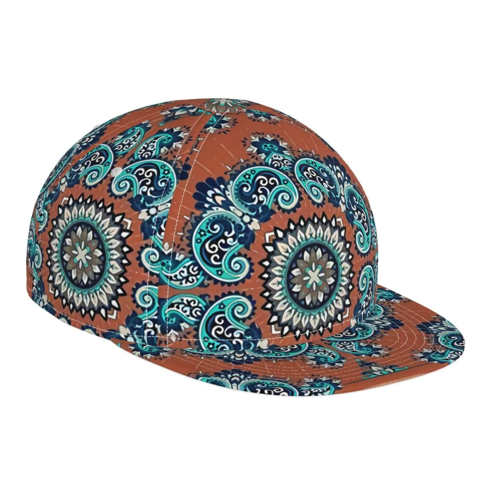 

Bandana Print Style New Baseball Cap Summer Fashion Visors Cap Casual Hip Hop Hat Outdoor Streetwear Hat OEM Wholesale Custom