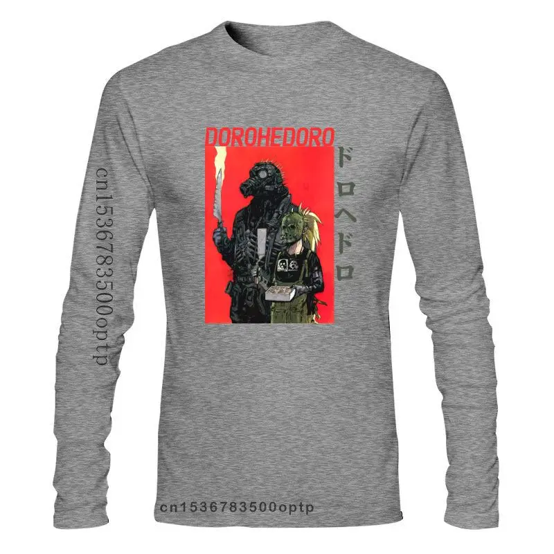 

New Dorohedoro Anime Mens Black T Shirt All Size