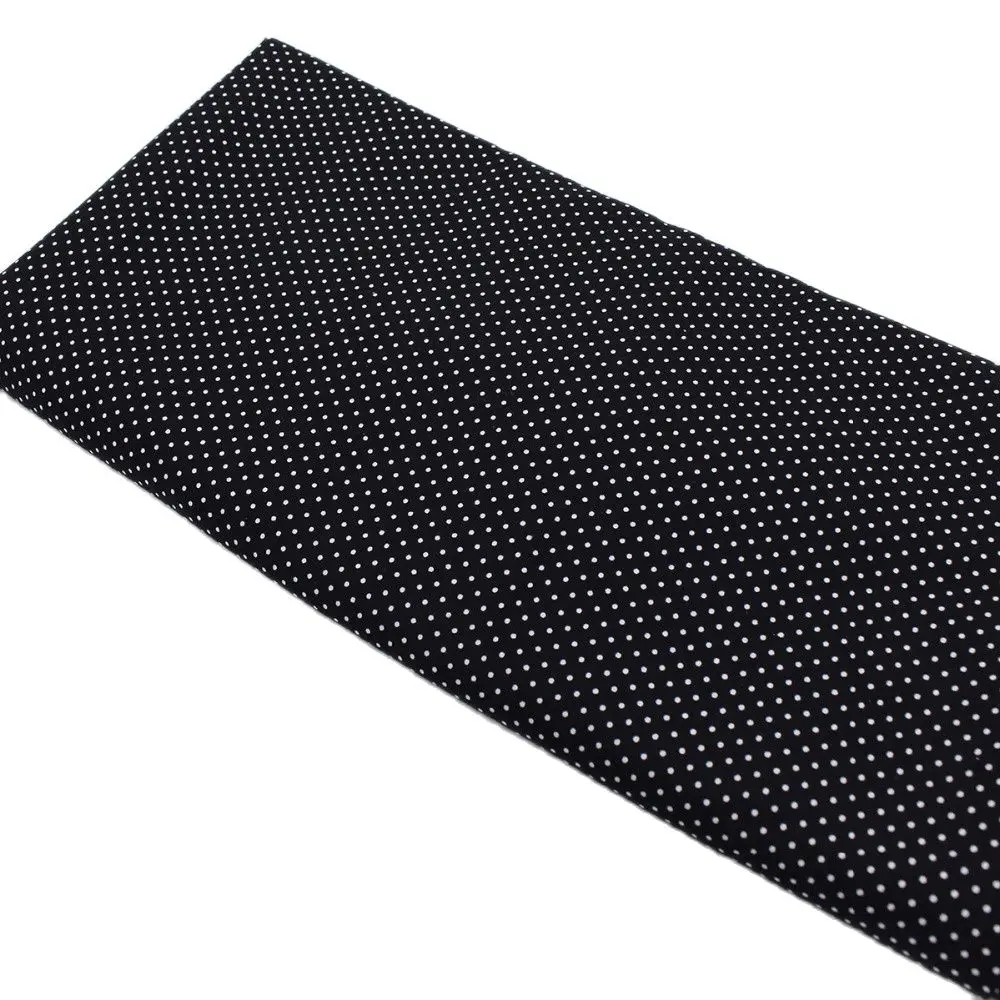 Черная ткань в белый горошек Tilda DIY Ручная работа шитье Дети платье В лоскутном