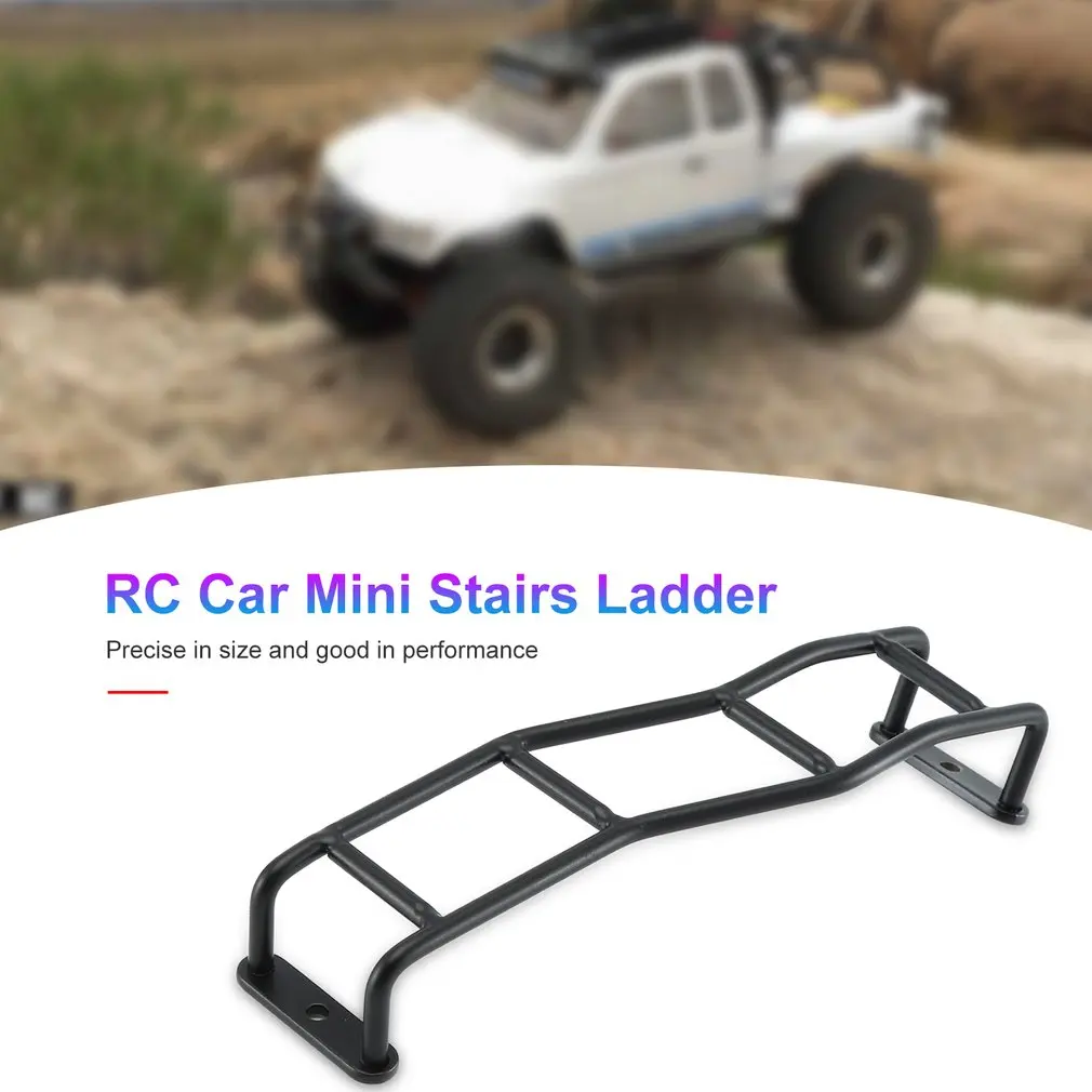 RC автомобилей Металл Мини Лестницы аксессуары для лестницы для Traxxas TRX4 TRX-4 мустанга SCX10 SCX10 II 90046 90047 1/10 RC Гусеничный модель автомобиля