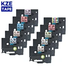 KZE 12 мм ленты для этикеток с милым рисунком, совместимые с родным, ламинированная лента tze131 tze-131 tze для принтера Brother p-touch