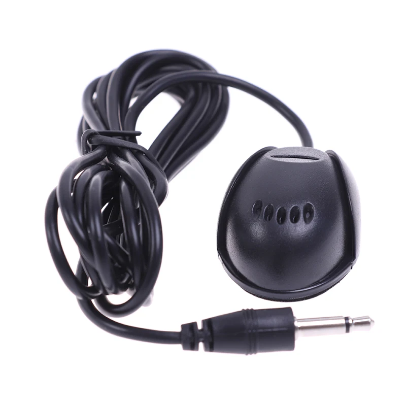 

Mini 3.5mm Wired Paste Type External Microphone Car Audio Mic For Laptop DVD Radio Stereo Player Meeting Speaker
