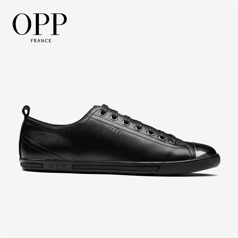 Мужские лоферы OPP модные повседневные туфли на шнуровке с металлическими