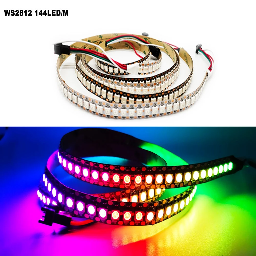 DC5V WS2812 для рождественской вечеринки Luces Светодиодные полосы индивидуально