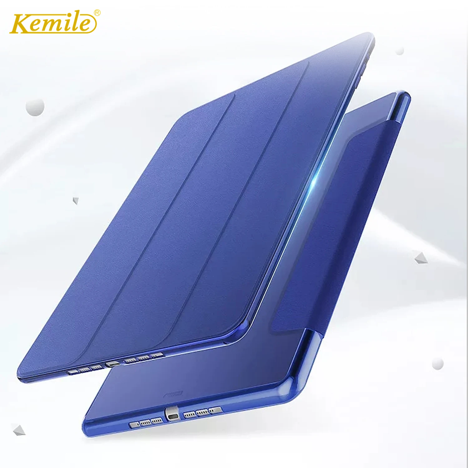 Чехол для Apple iPad 7th Generation 10 2 Funda Smart Stand TPU мягкий чехол Air 9 7 2017 2018 Pro 5 3 чехол|Чехлы