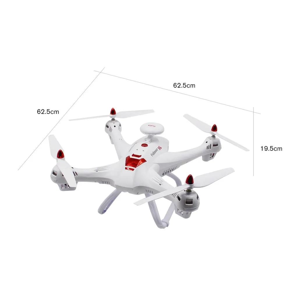 Global Drone X183 профессиональный двойной Квадрокоптер с gps и камерой 720P HD RTF FPV вертолет