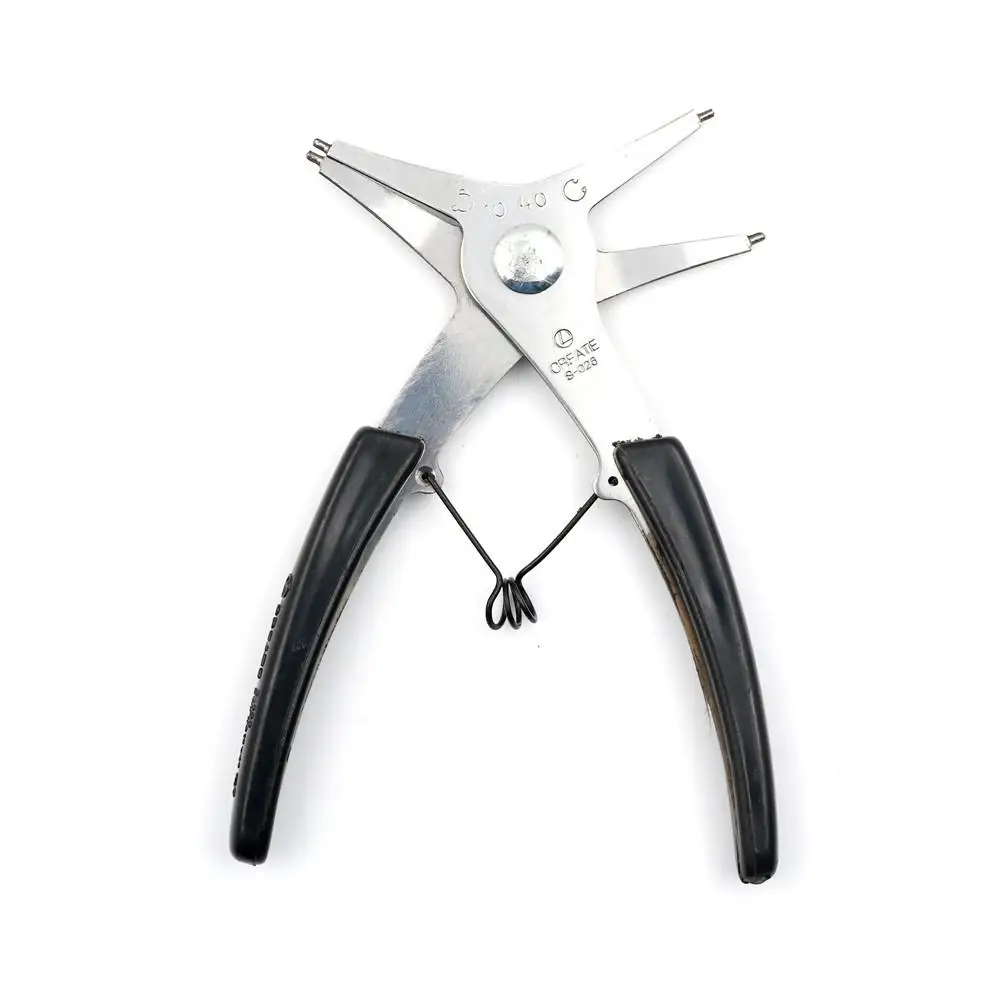 

2-in-1 Snap Ring Pliers Circlip-Removal-Install-Plier Ring Multifunction-Tool-Kit DIY Snap 2-In-1 145--80mm