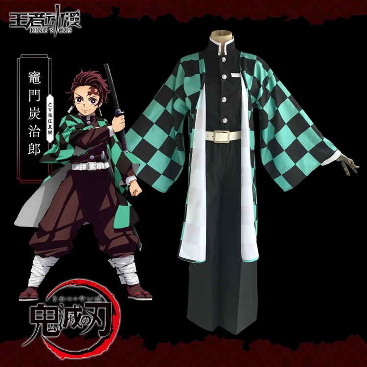 Demon Slayer: Kimetsu no Yaiba Iguro Obanai Kanroji Mitsuri Rengoku Kyoujurou Kamado Tanjirou Косплей Костюм на заказ - Цвет: 12