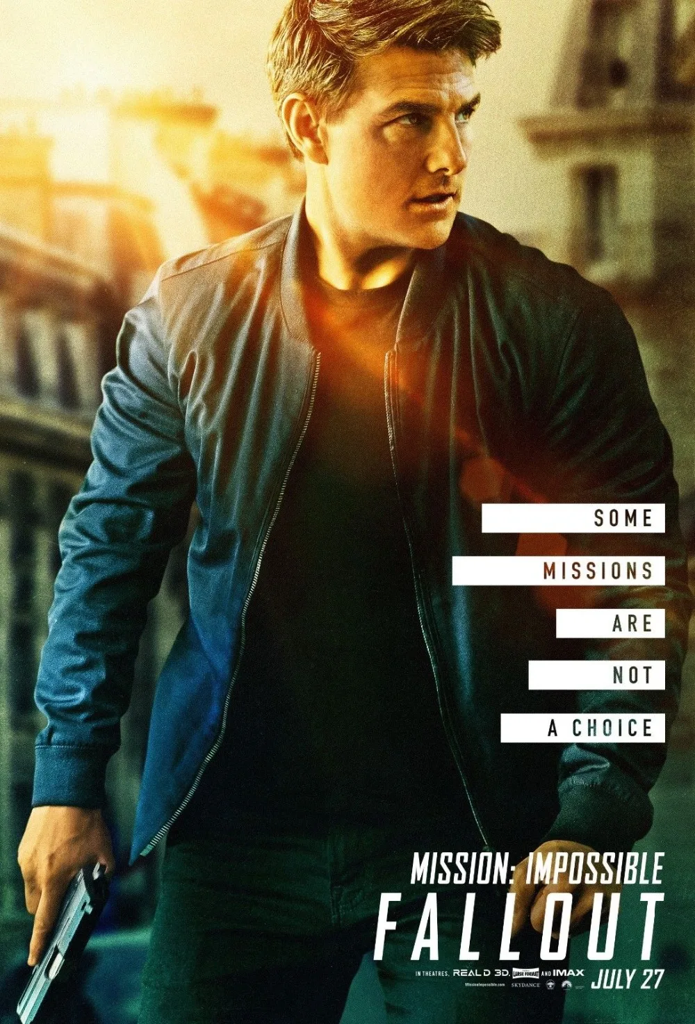 Mission: Impossible - Fallout Movie Tom Cruise Ethan Hunt SILK POSTER Wall painting 24x36inch | Дом и сад