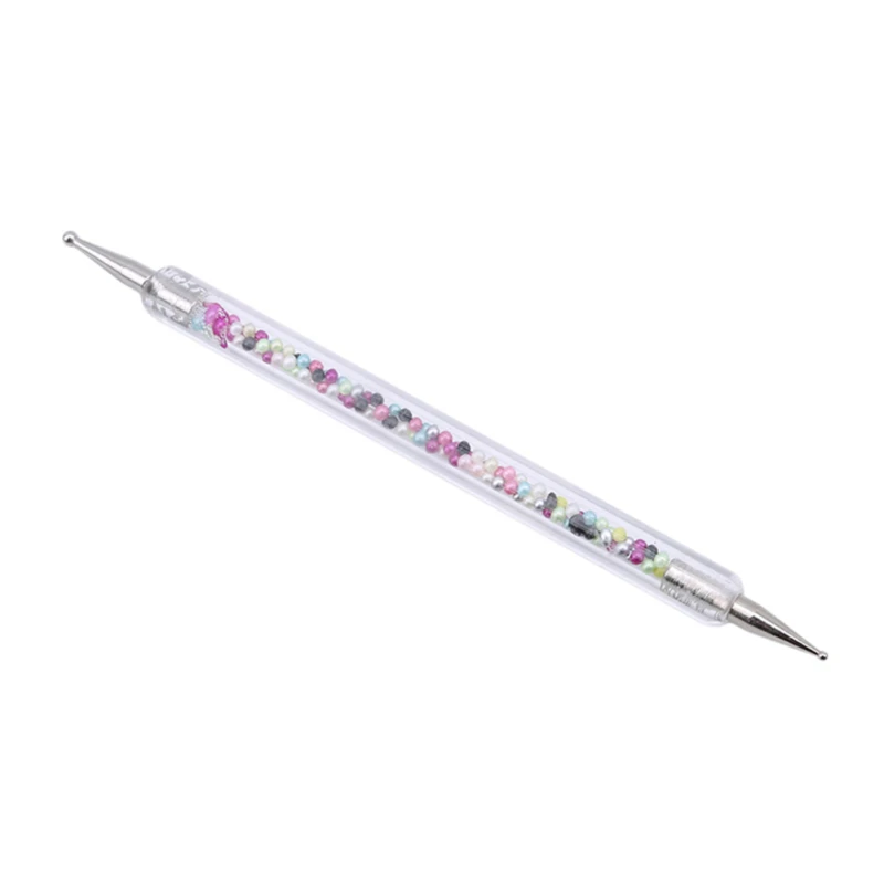 5 шт двухконцевая кристальная ручка для ногтей Дизайн набор раскрашивающая кисть