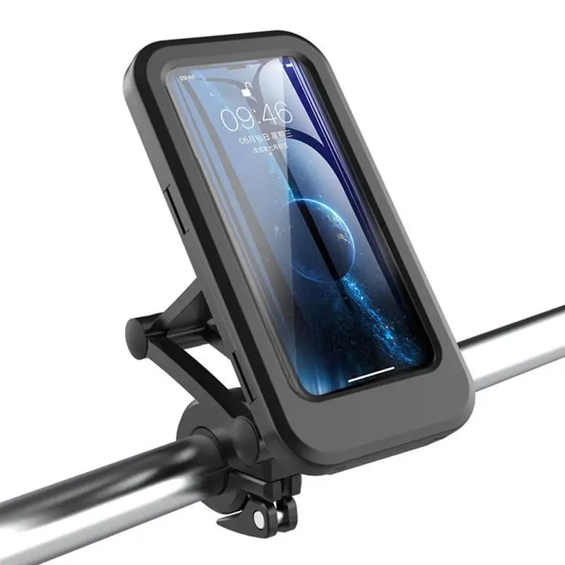 

Bike Bracket Cycling Phone Holder Waterproof Mobile Phone Stand Navigator Holder for Bicycle Motorcycle