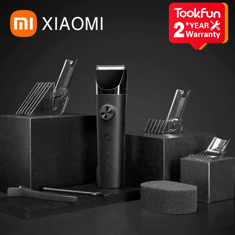 2022 XIAOMI MIJIA Hair Clippers Wireless Hair Cutting Trimmer Barber Cutter Titanium Alloy Blade Trimer For Men Electric Shaver