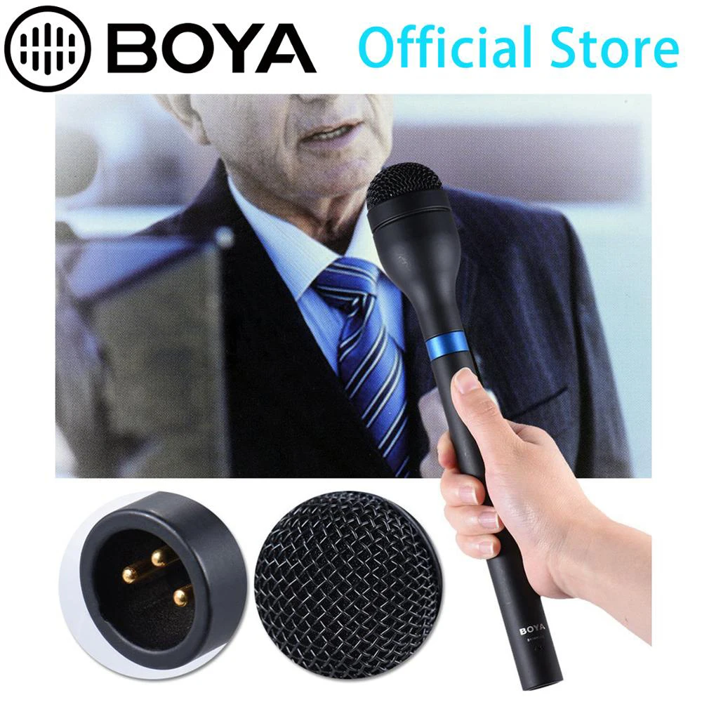 Новые BOYA BY HM100 всенаправленность и Беспроводной Портативный динамический