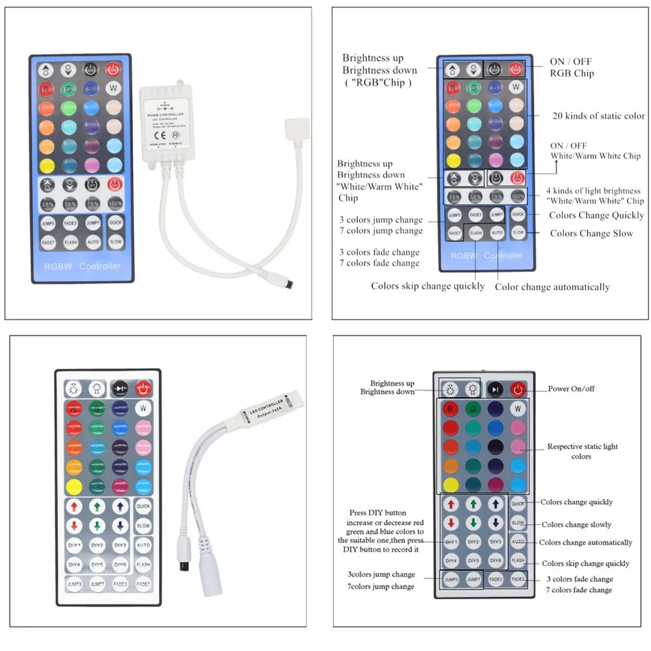 SMD 5050 RGB Светодиодные ленты Водонепроницаемый DC 12 В 5 м 300LED RGBW rgbww светодиодные