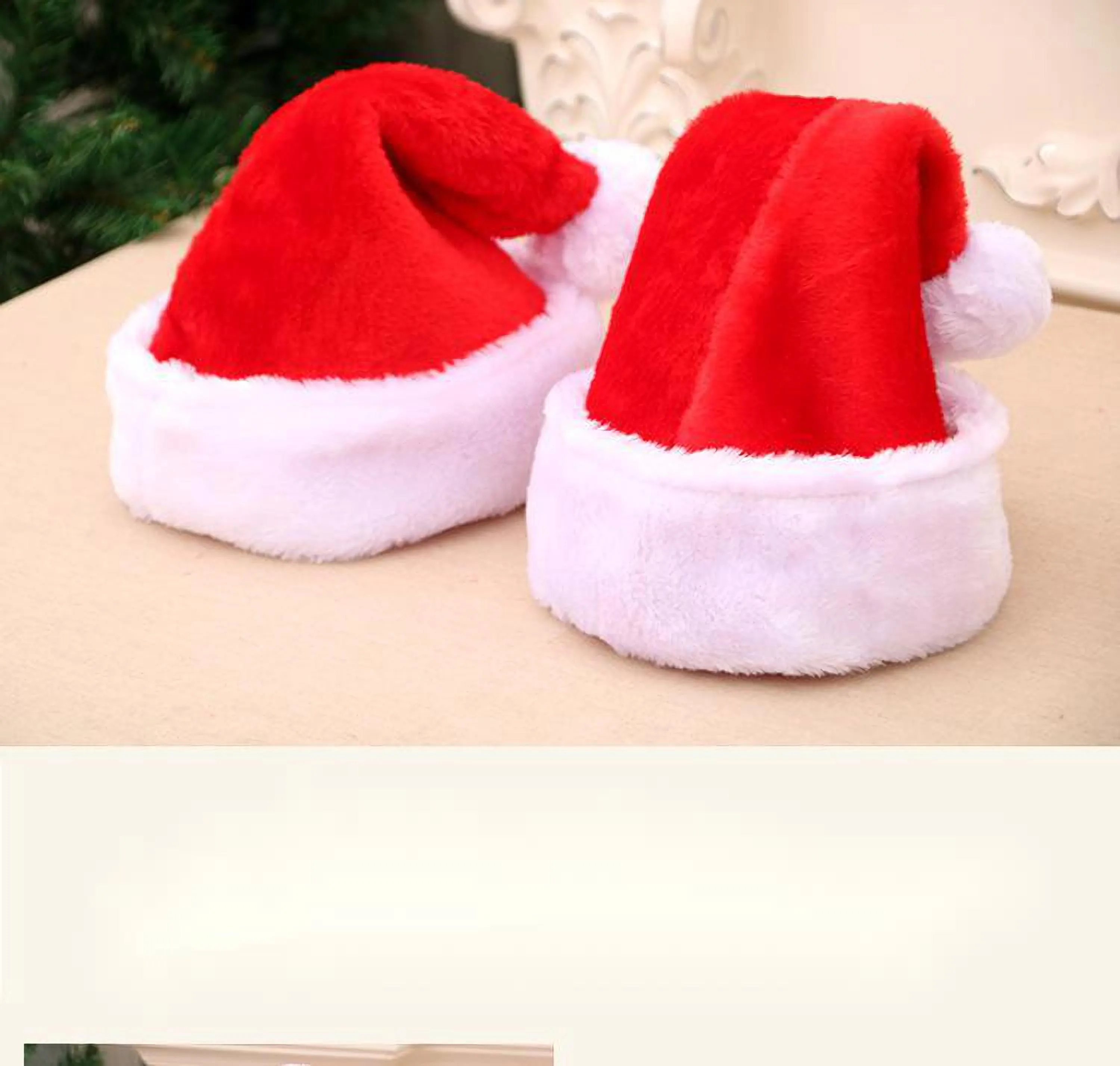 Рождественская Детская шапка декоративная Высококачественная утолщенная