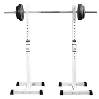 indoor weightlifting rack 8 gears height adjustable barbell frame squat support fitness equipment
