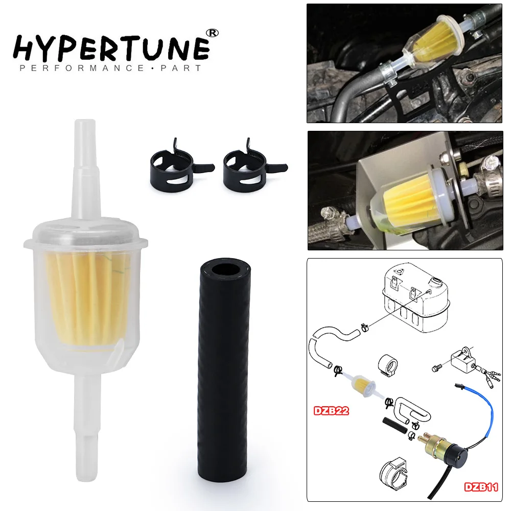 1 шт. Универсальный Встроенный газовый/топливный фильтр 6 мм-8 мм 1/4 дюйма 5/16 для