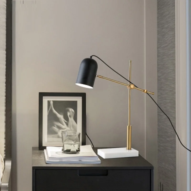 LukLoy современный стол в стиле минимализм свет для прикроватной учебы нордическая