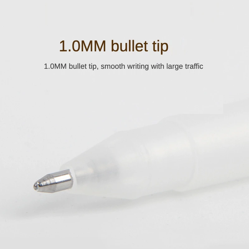 15 шт./лот белые/серебряные/Золотые маркеры для скетчинга акварельные цветные