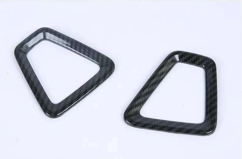 Роскошный 1 шт. углеродное волокно ABS хром автомобильный Кондиционер на выходе