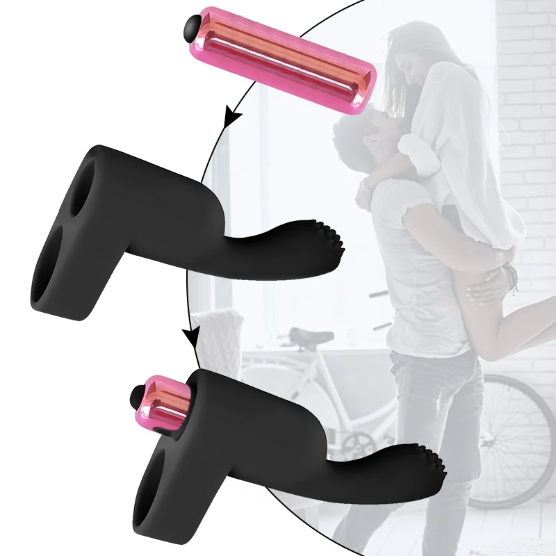 Мини вибратор для пальцев: стимулятор сосков, влагалища и клитора для мастурбации и интимных утех женщин. Товар для взрослых.