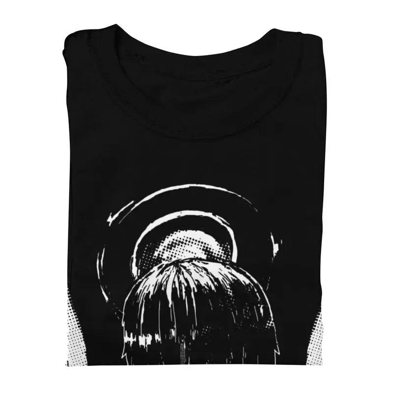 Мужская футболка с принтом манга серийные эксперименты рисунком из аниме