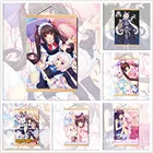 Японское аниме Nekopara Neko Para шоколад ванильный постер манга принты для дома Декор для гостиной настенное Искусство Свиток живопись