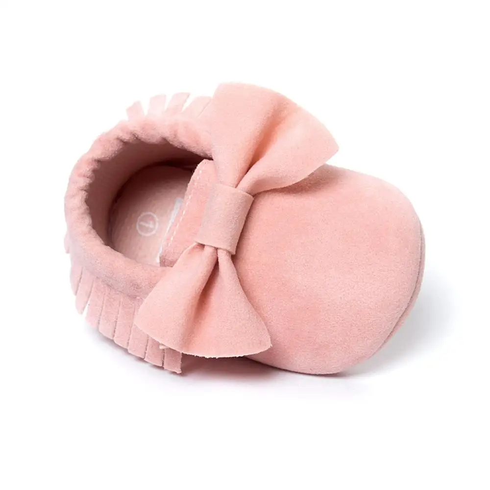 [Быстрая сделка] Модные детские мокасины с бахромой ручной работы на мягкой