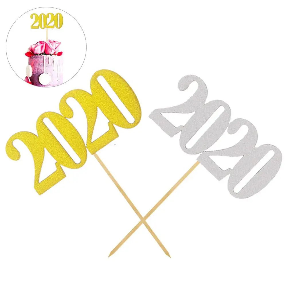 2020 нетоксичный торт верхний Флаг Новый год День рождения Свадьба десерт из кекса