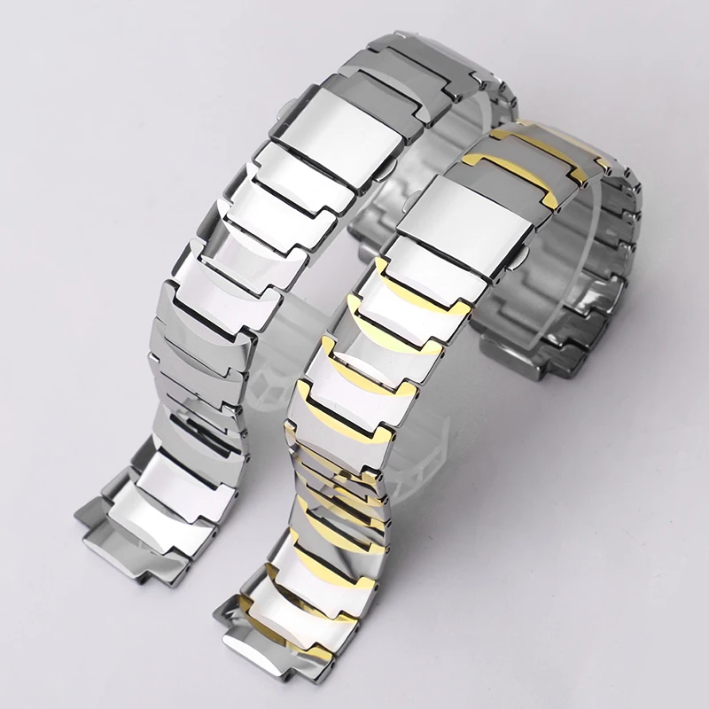 Браслет для часов RADO 6021 Series ремешок из вольфрамовой стали с пряжкой-бабочкой и