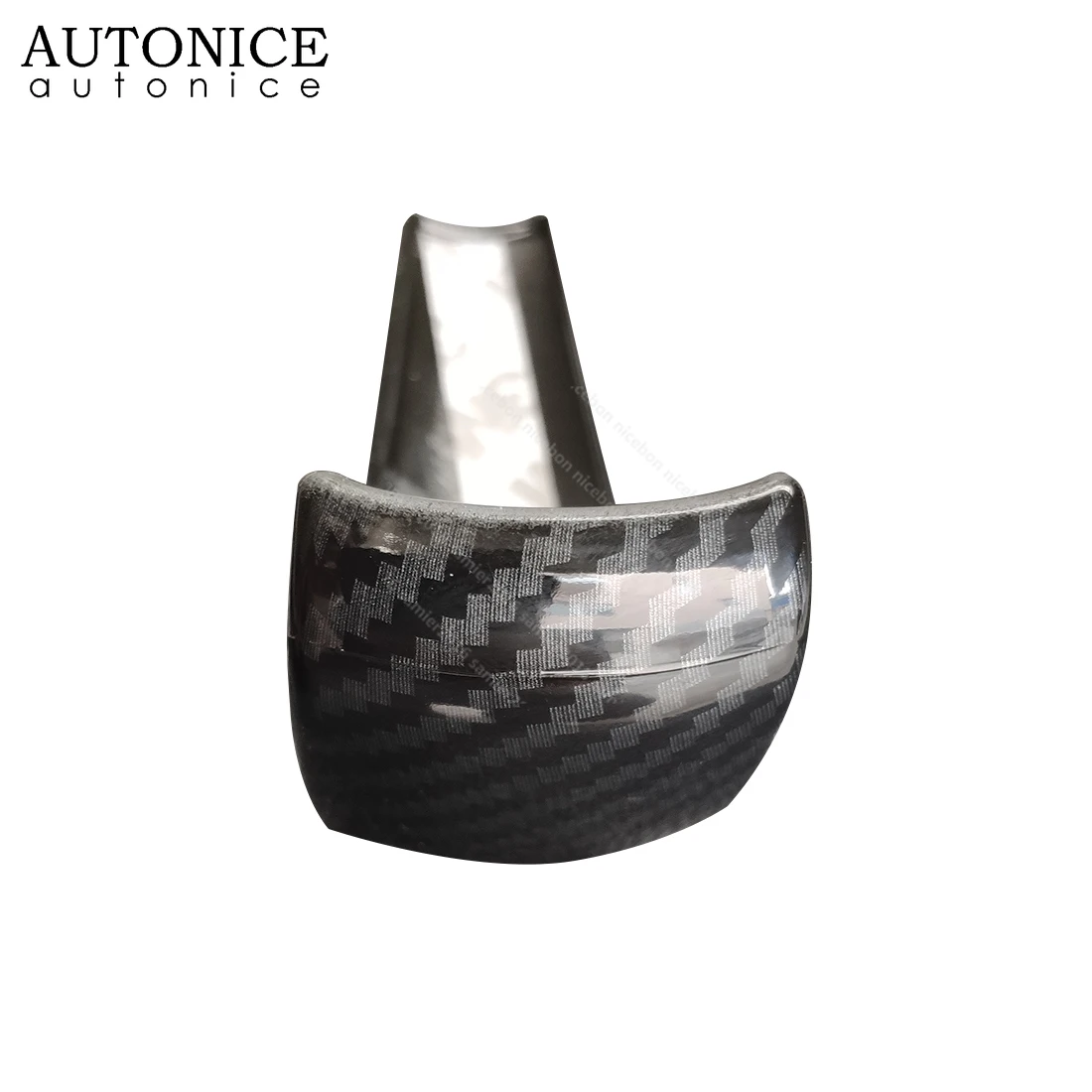 Накладка на головку шестерни из углеродного волокна подходит для Isuzu Mu-X DMAX MuX 2015