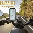 Автомобильный держатель для телефона Kebidu, поворотный на держатель зеркала заднего вида мотоцикла градусов, водонепроницаемый