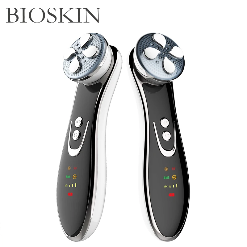 Прибор для ухода за кожей лица BIOSKIN RF светодиодный Электропорация фотонный