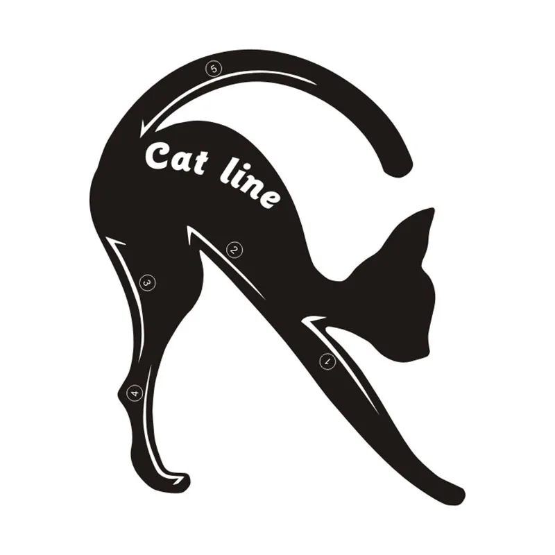 2 шт. кошачья линия подводка для глаз трафареты подводка для глаз марки Cat Pro подводка для глаз штампы подводка для глаз трафарет модели шаблон шейпер инструменты для макияжа