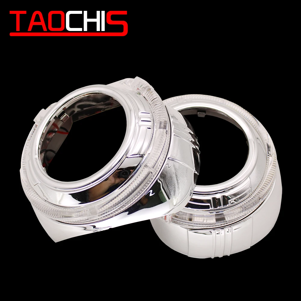 Передняя фара автомобиля TAOCHIS 3 0 дюйма Φ Shroud DRL хромиросветильник световая
