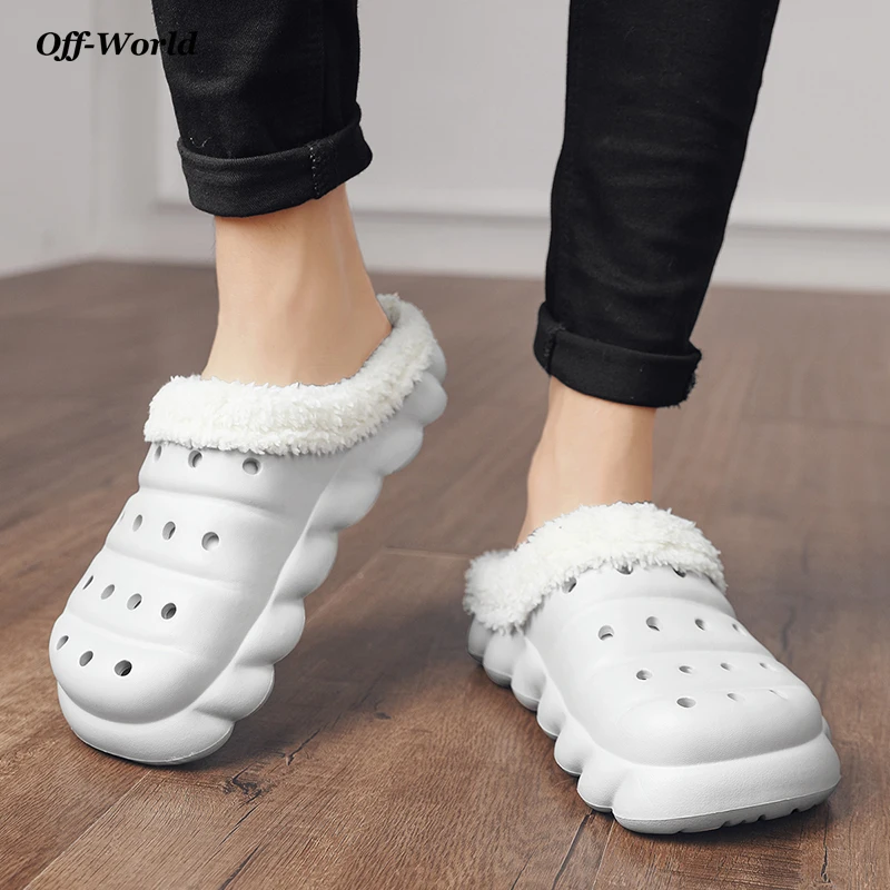 

Мужские сандалии для сада и пляжа, Нескользящие, с толстой подошвой, клоги, летняя обувь, шлепанцы