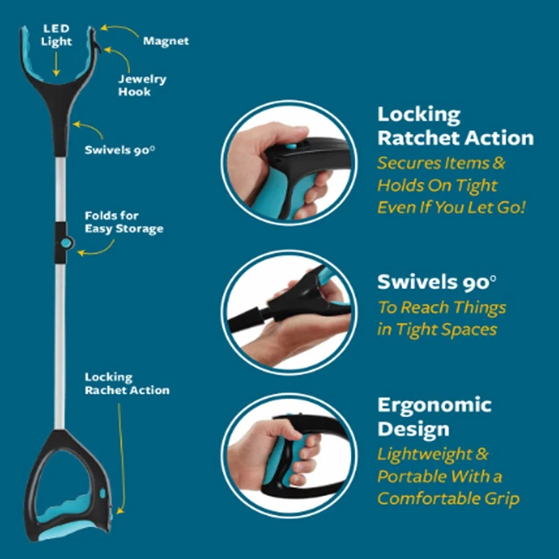 Складная Помет морские пучины Палочки экологических требований Reacher вверх