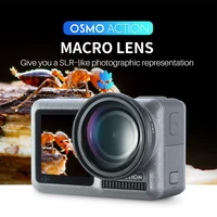 15x macro magnifier for dji osmo action 15 times lens osmo sports camera macro lens magnification close up filter accessories