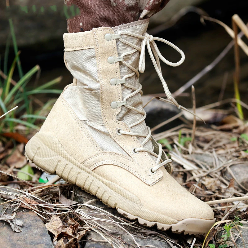 

2020 Autumn Outdoor Waterproof Non-slip Hiking Shoes Travel Shoes Ultra Light Men's Tactical Boots Special Forces Military Boots