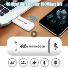 Портативный и стильный разблокированный Беспроводной USB-ключ 4G LTE Wi-Fi, мобильный широкополосный модем с SIM-картой для офиса и дома