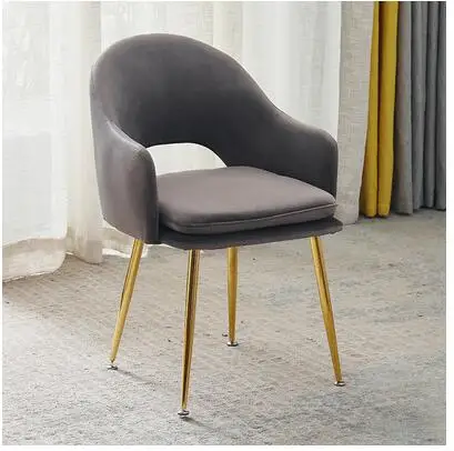 

Chair back dining chair Nordic ins web celebrity chair light luxury chair stool stool back home makeup web celebrity ins chair