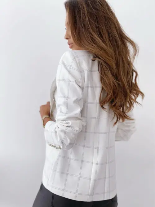 

Женский костюм с длинными рукавами и пряжкой, маленькая двубортная куртка в американском и европейском стиле на осень/зиму, осень/зиму