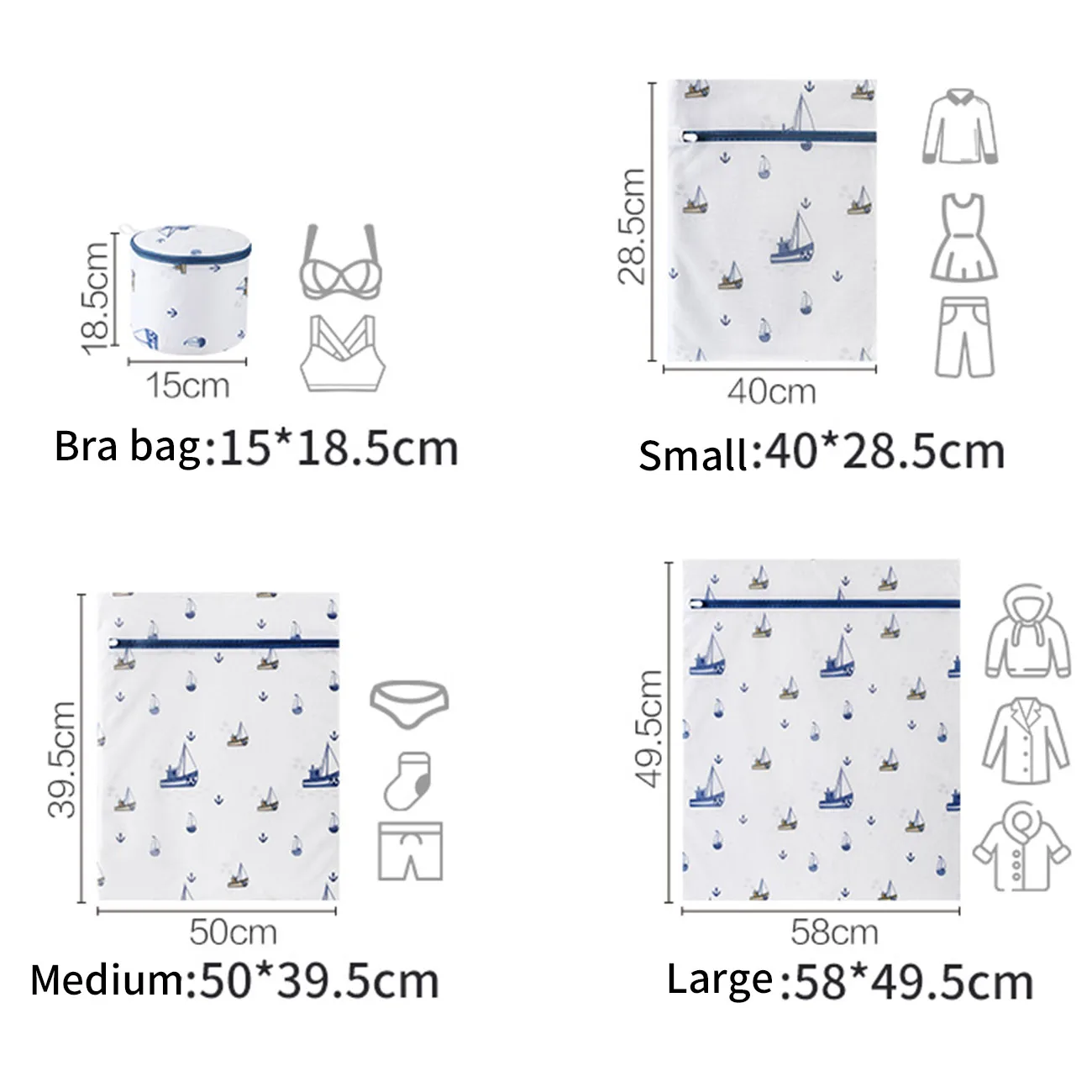 

Thickened Fine Mesh Laundry Bag Special Washing Bags For Bras And Underwear