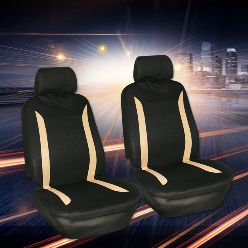 

Universal Four Season Car Auto Seat Covers for Auto Vehicle Sedan SUV Van Truck with 38CM No rubber Ring Steering Wheel Cover