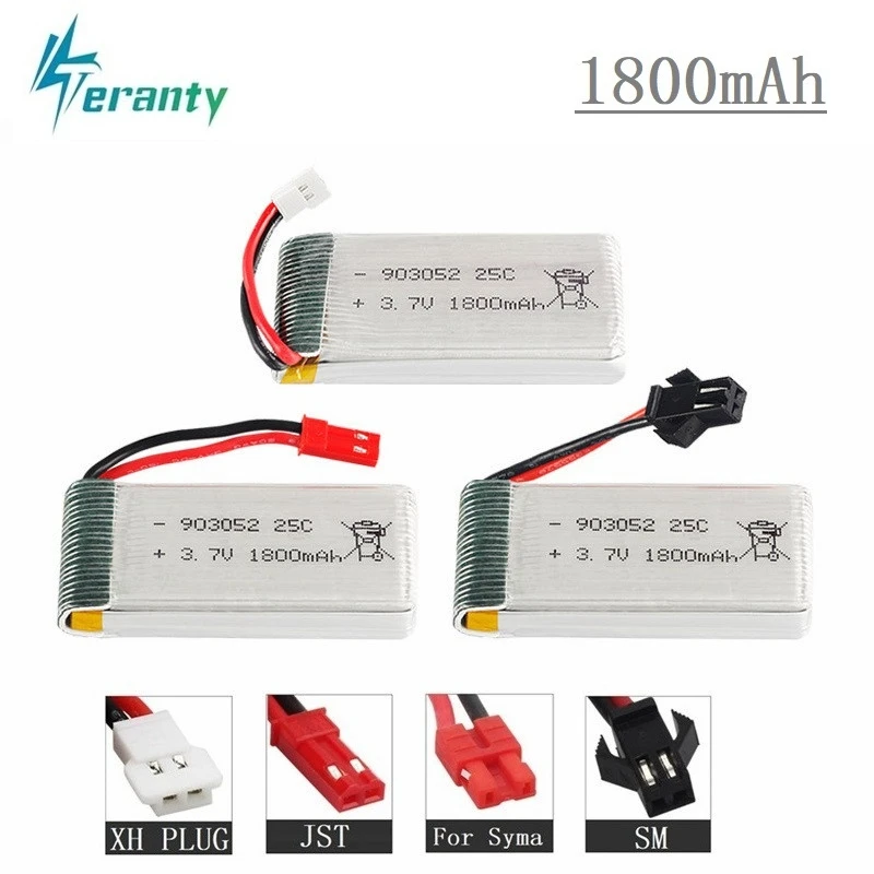 

Аккумуляторная батарея 1800 мАч 3,7 в для KY601S SYMA X5 X5S X5C X5SC X5SH X5SW M18 H5P HQ898 H11D H11C T64 T04 T05 F28 F29 T56 T57