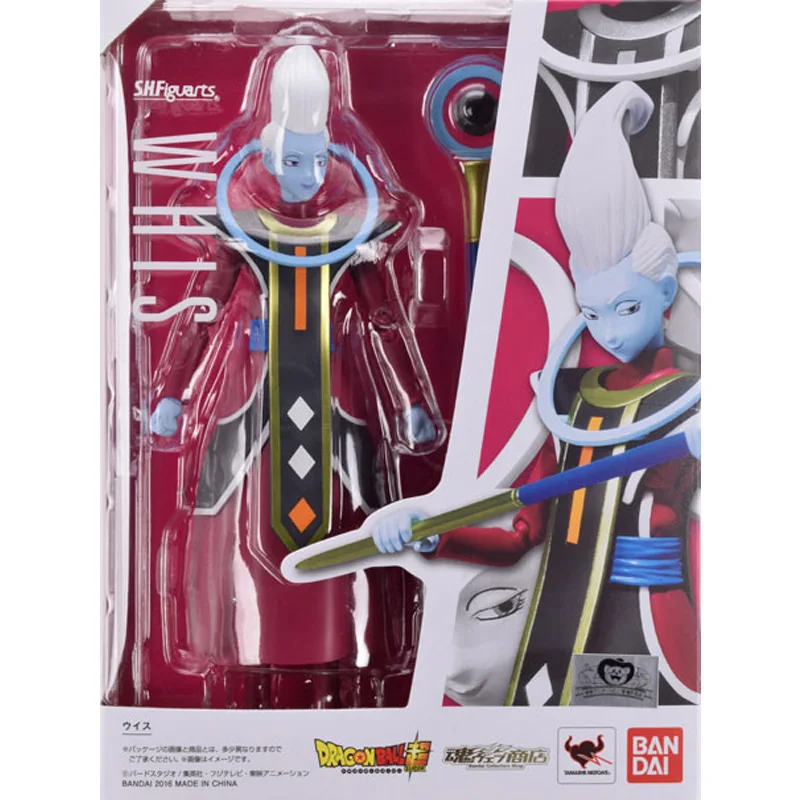 

BANDAI S.H.Figuarts DRAGON BALL Original Whis Action Collection Model Toy Anime Toys For Kids