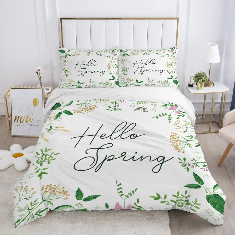 

Luxury Bedding set King Queen Duvet cover set Pillow case 50x75 50x80 Bed linens 240x220 240x260 Nordic Bedclothes Small fresh